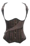 12 Steel Bones Patterned Under Bust Corset