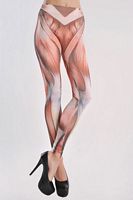 Women's Stretch Muscle Pattern Leggings