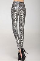 Silver Dragon Skin Leggings