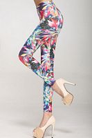 Multicolored Fireworks Legging