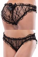 Pucker-Up Sheer Lace Panty