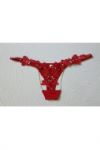 Red Tranca Thong