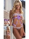 Revealing Lavender Ribbon Teddy