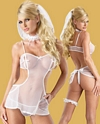 Sexy See-Through Bridal Chemise