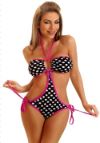 Polka Dot One Piece Swimsuit