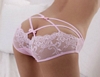 Cross-Bow Low-Back Lace Panties