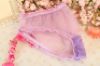 Mesh Panties with Ruffle Trim