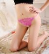 Flower Lace Crotchless G-String