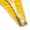 Metallic High-Cut Thong One-Piece Swimsuit