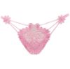 Triple String Heart Lace Thong