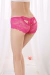 Lace Boyshorts with Butterfly Back