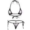Mesh Micro Bikini with Side Ties