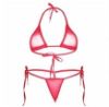 Mesh Micro Bikini with Side Ties