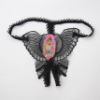 Delicate Butterfly Crotchless G-String