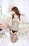 Crotchless Fishnet Bodystocking (no panties)