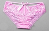 Lacy Low-Back Panties with Bow