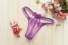 Window Pane G-String with Flower Bow