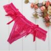 Lace G-String with Twin Ribbons