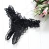 Ruffled Lace Crotchless G-String