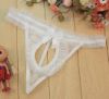 Lacy G-String with Teardrop Window