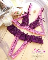 Erotic Outlines in Lace 2-Piece Set